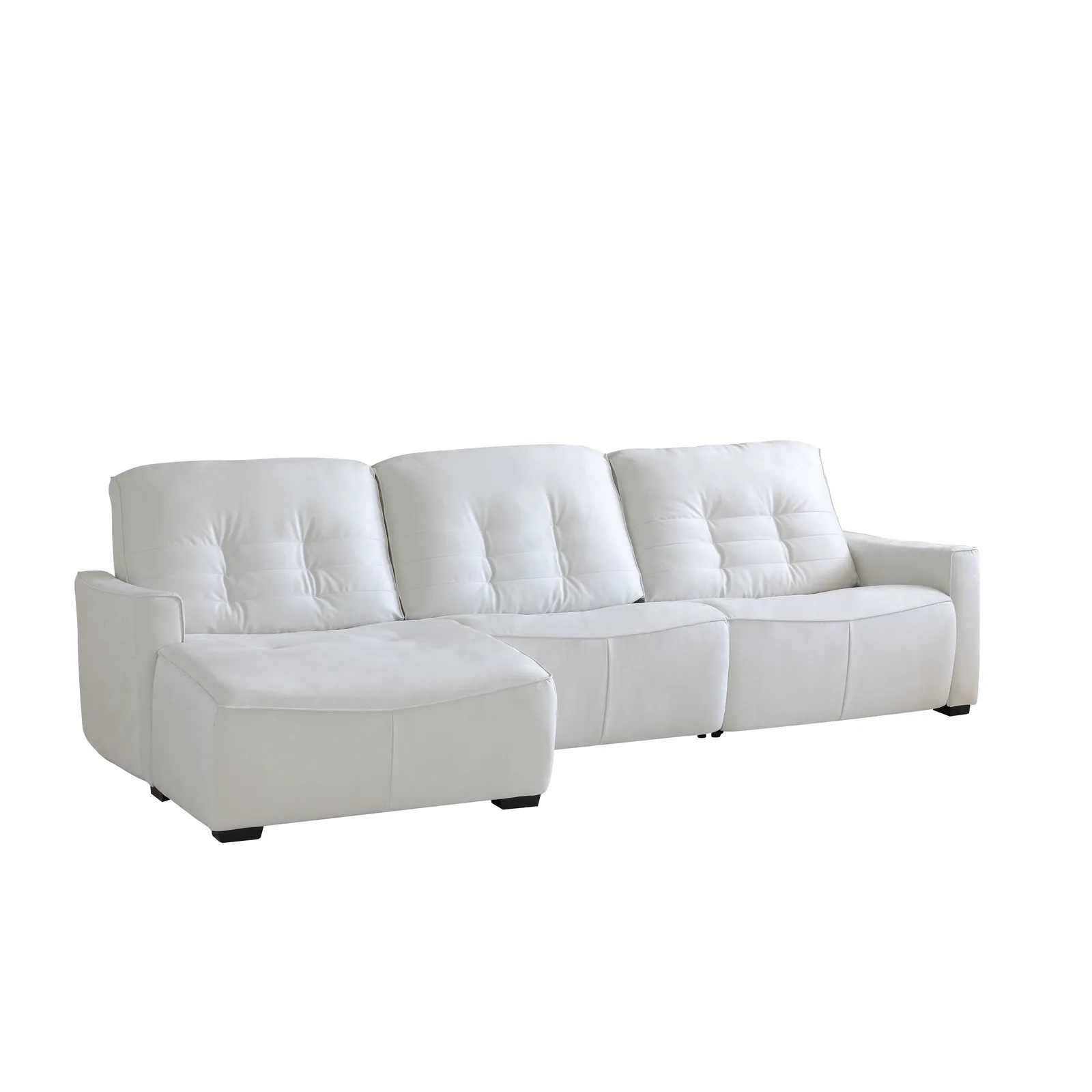 Cloud White Recliner Sofa